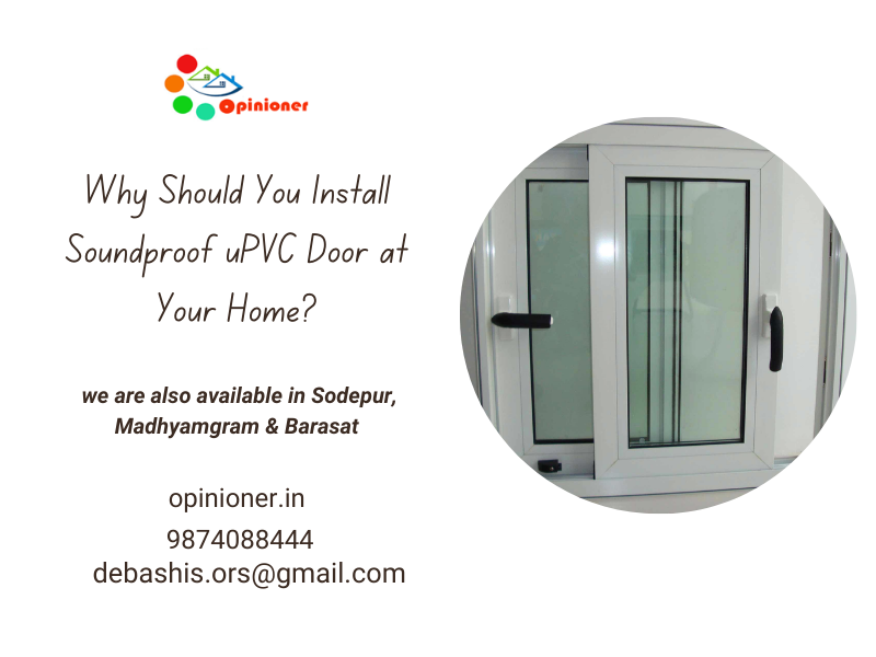 Soundproof uPVC Door